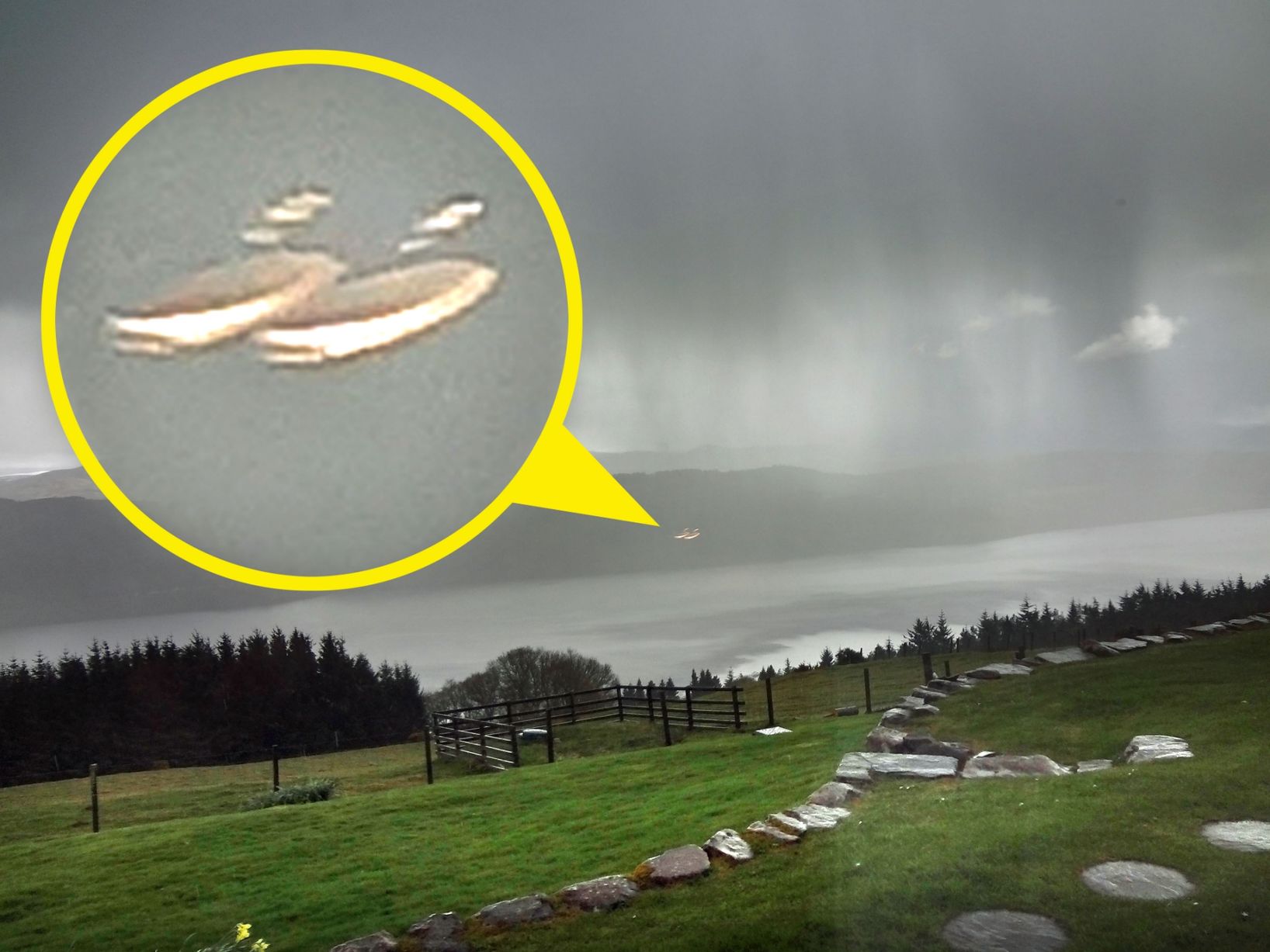 ZOOM sur les OVNIS du Loch Ness